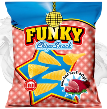 FUNKY - Bugles Snack Smoked Beef 40g